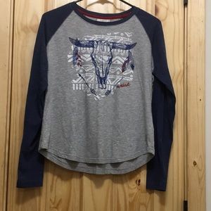 Women’s Ariat long sleeve shirt, Size:m